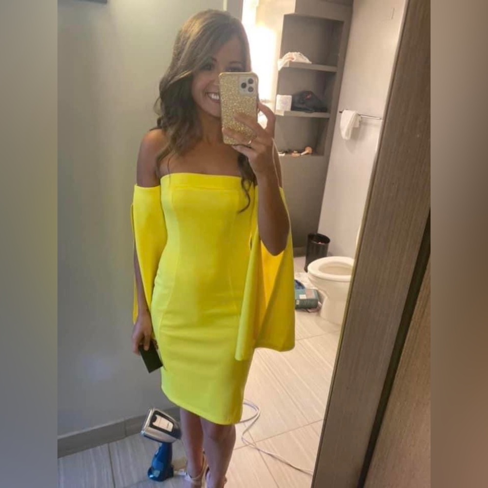 Yellow Cocktail/interview dress